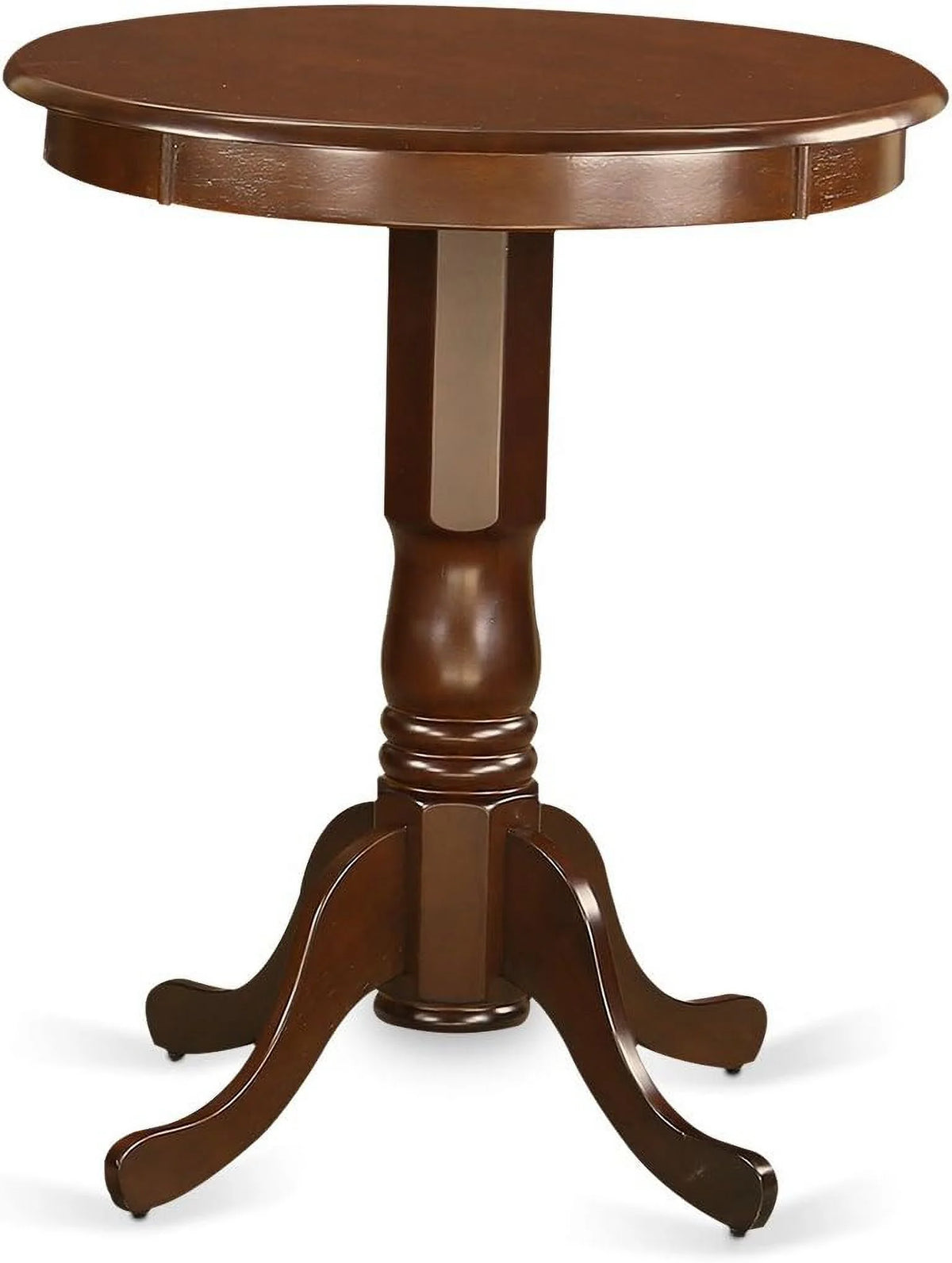 5 Piece Kitchen Counter Height Set with Round Pub Table and 4 Chairs G88029