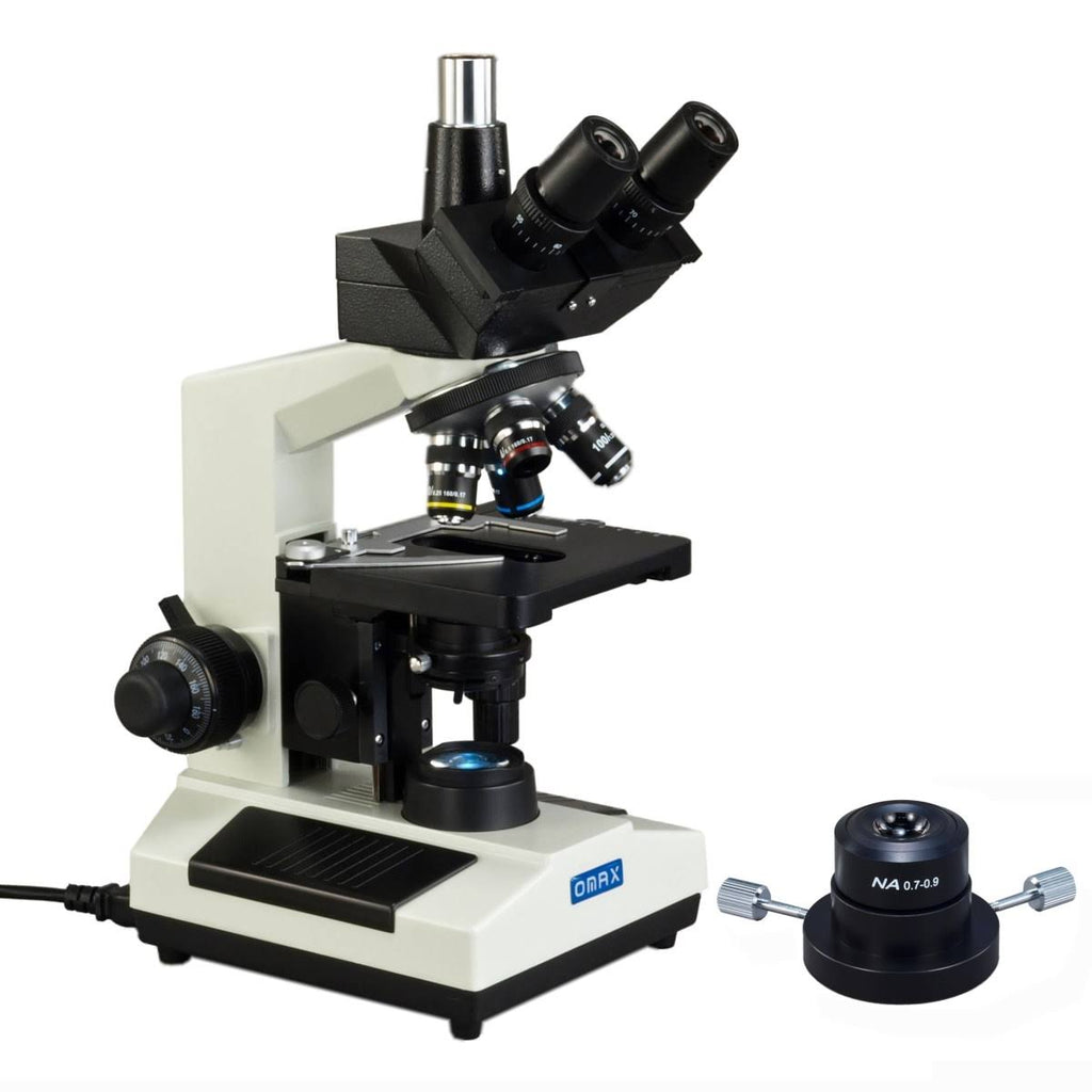 Trinocular Compound Biological Microscope with LED Light G354
