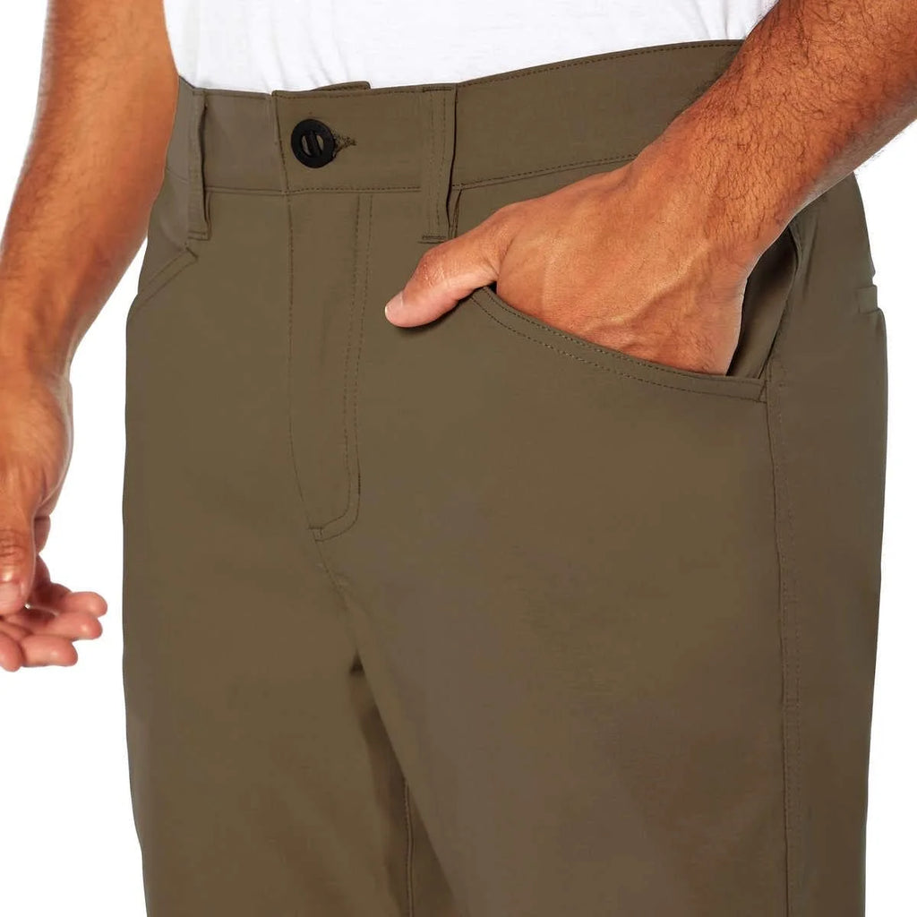 Mens Lightweight 5 Pocket Trek Pant (Olive Night, 40x30) X371