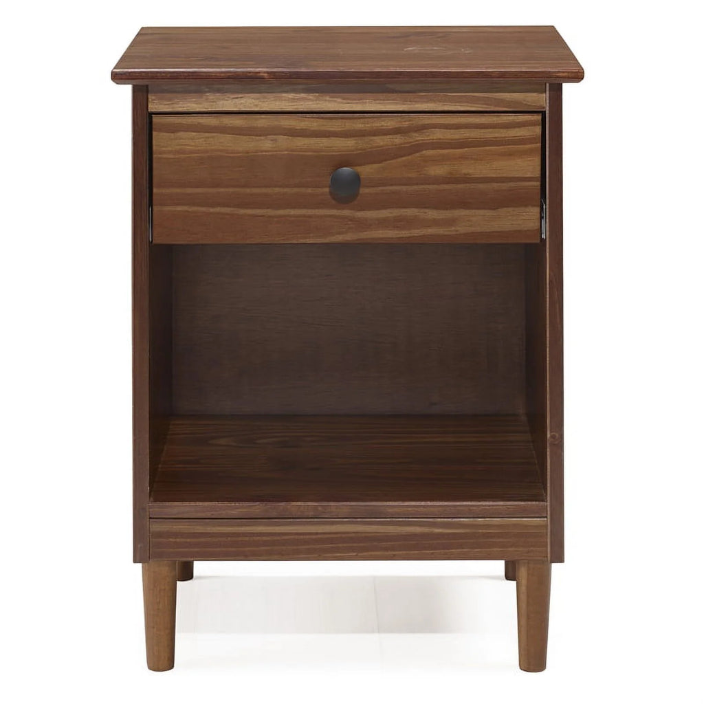 1 Drawer Walnut Nightstand A605802