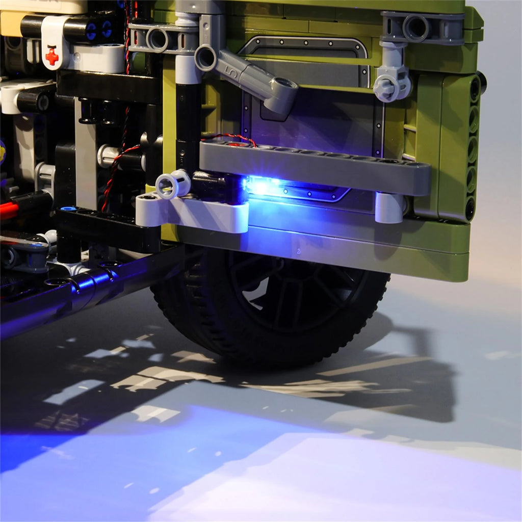 LED Lighting Kit for Land Rover Defender Building Blocks Model Q7121