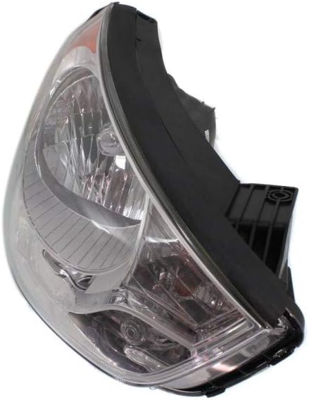 Headlight Driver and Passenger Side with Bulbs Z770
