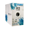 Cat6 1000ft CMP Plenum Rated 550 Mhz 23 AWG Bulk Ethernet Cable White Y314