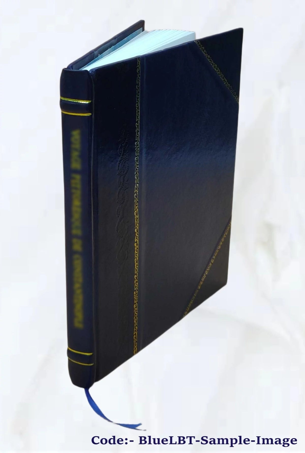 1851 Leather Bound Book K694407