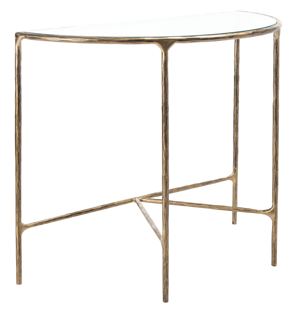 Brass Metal Console Table I520