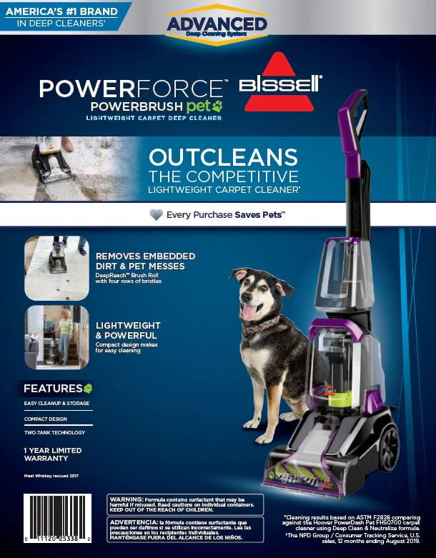 Lightweight Carpet Cleaner O3854