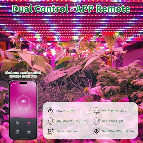24W Full Spectrum LED Grow Light Strips R410