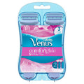 White Tea Scented Women's Disposable Razor, 2 Count E493