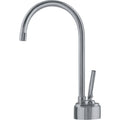 Satin Nickel Cold Water Filtration Faucet with Filter Canister V8450
