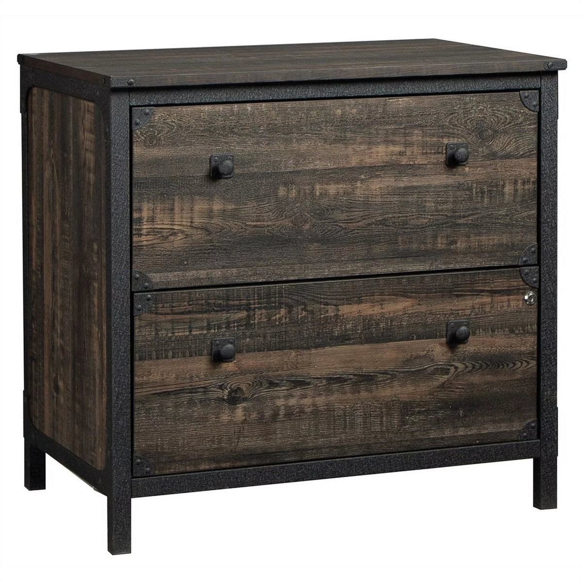 Carbon Oak Engineered Wood Lateral File F603