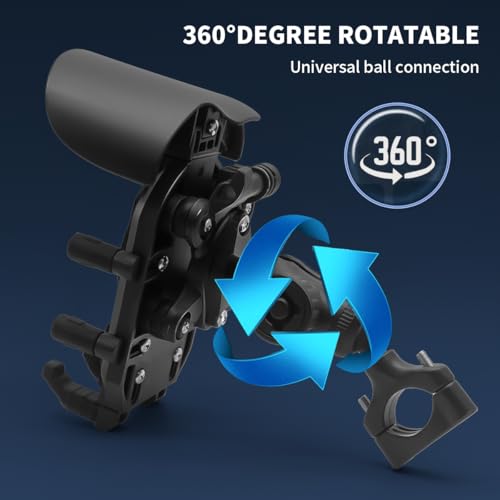 Motorcycle Phone Mount Holder Metal Stand 4.7-7 Inch D88227