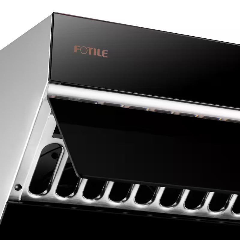 30 in. 850 CFM Under Cabinet or Wall Mount Range Hood with Push Button in Onyx Black I4936