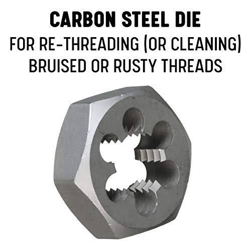 3-3/4 inch-8 Carbon Steel Hex Die H80684