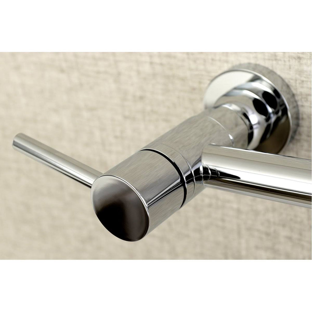 Oil Rubbed Bronze 2-Handle Wall Mount Pull-Down Kitchen Faucet R81690