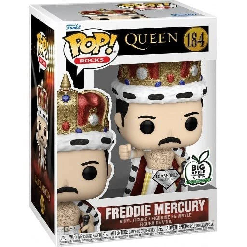 Queen Freddie Mercury Diamond Collection Pop! Vinyl Figure O557