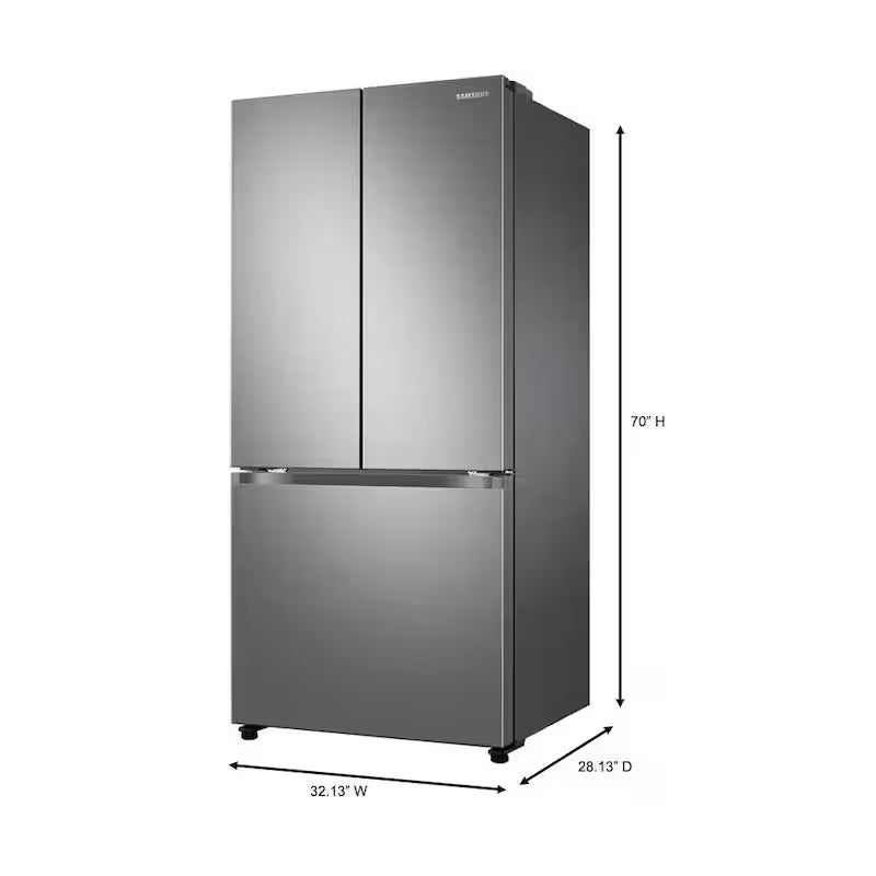17.5 cu. ft. 3-Door French Door Counter Depth Refrigerator W351966