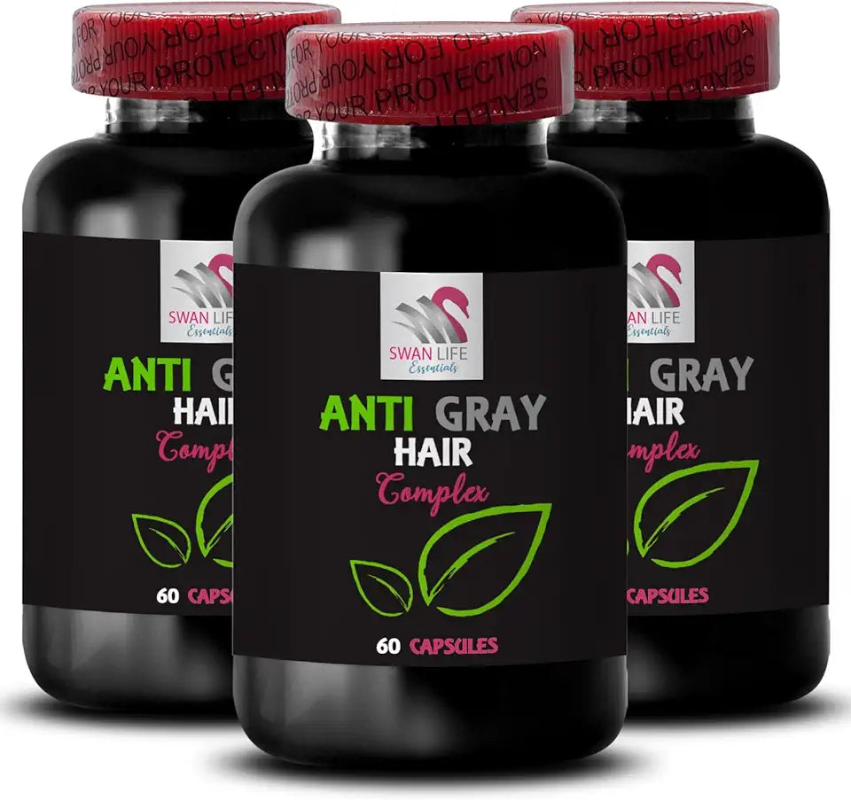 Gray Hair Supplement 180 Capsules E664405