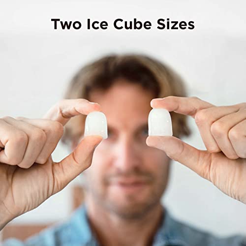 Countertop Ice Maker with Ice Scoop and Basket Z987