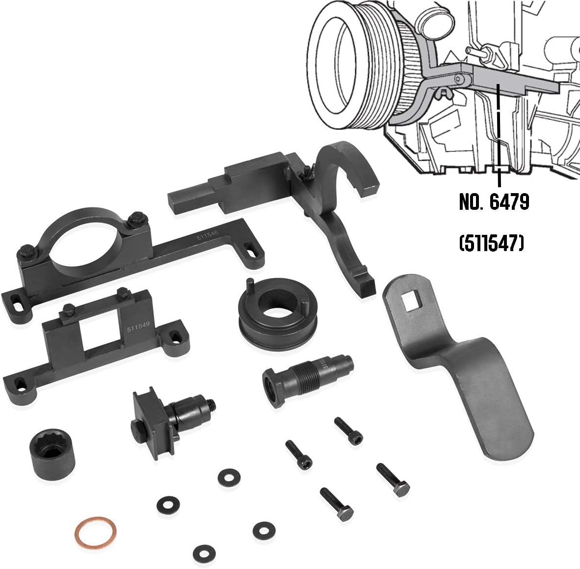Timing Tool Kit for 4.0L SOHC V6 Engine T5749