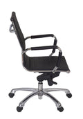 Black Solace Swivel Chair N2701