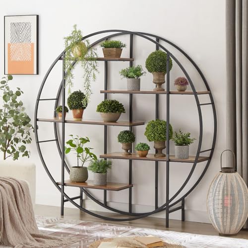 Black 5 Tier Metal Plant Stand I992497