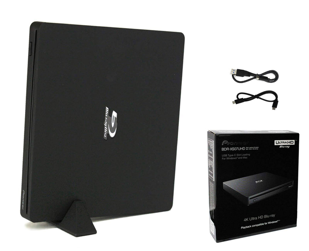 Portable 6X Ultra HD 4K Blu-Ray Burner External Drive J8761
