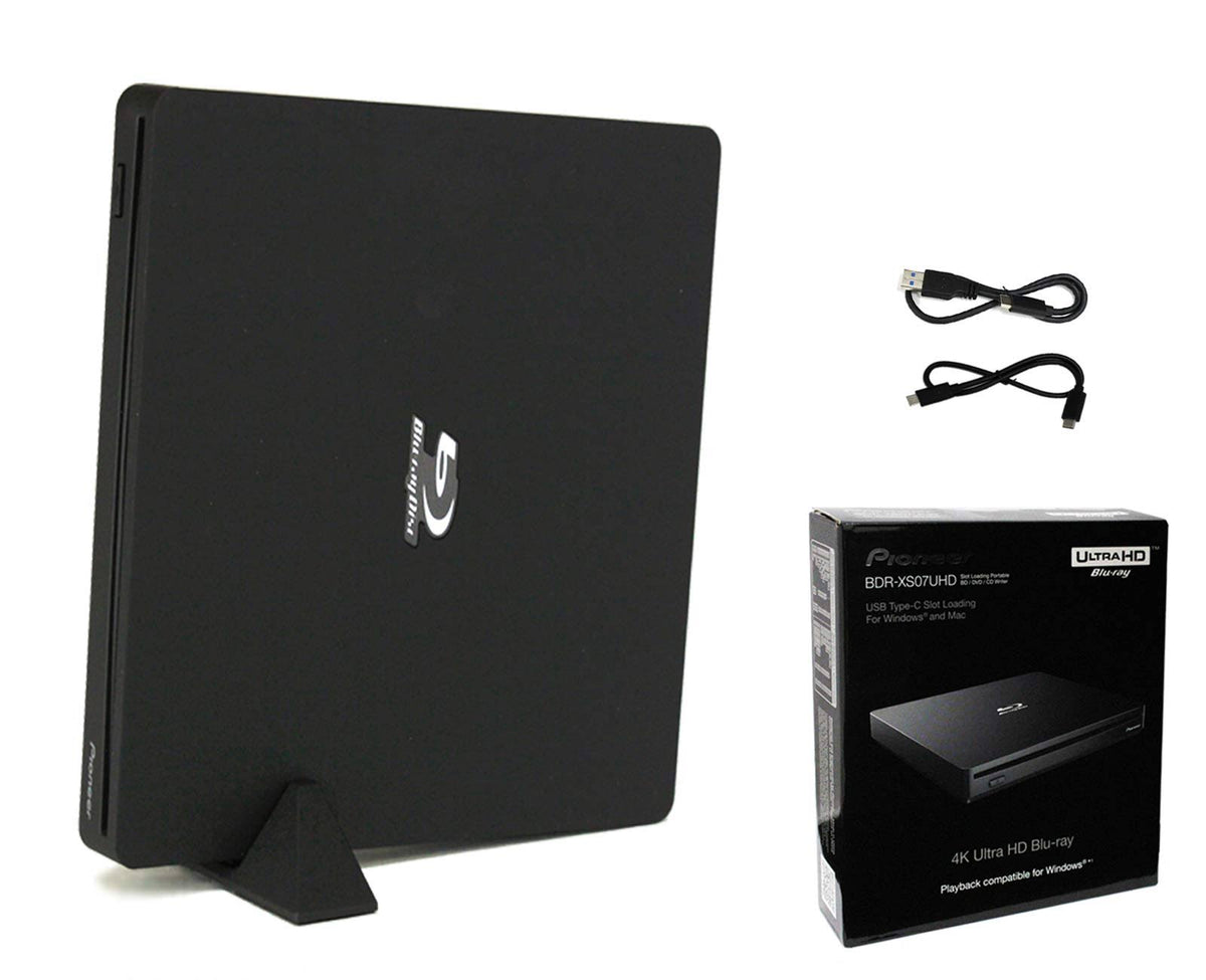 Portable 6X Ultra HD 4K Blu-Ray Burner External Drive J8761