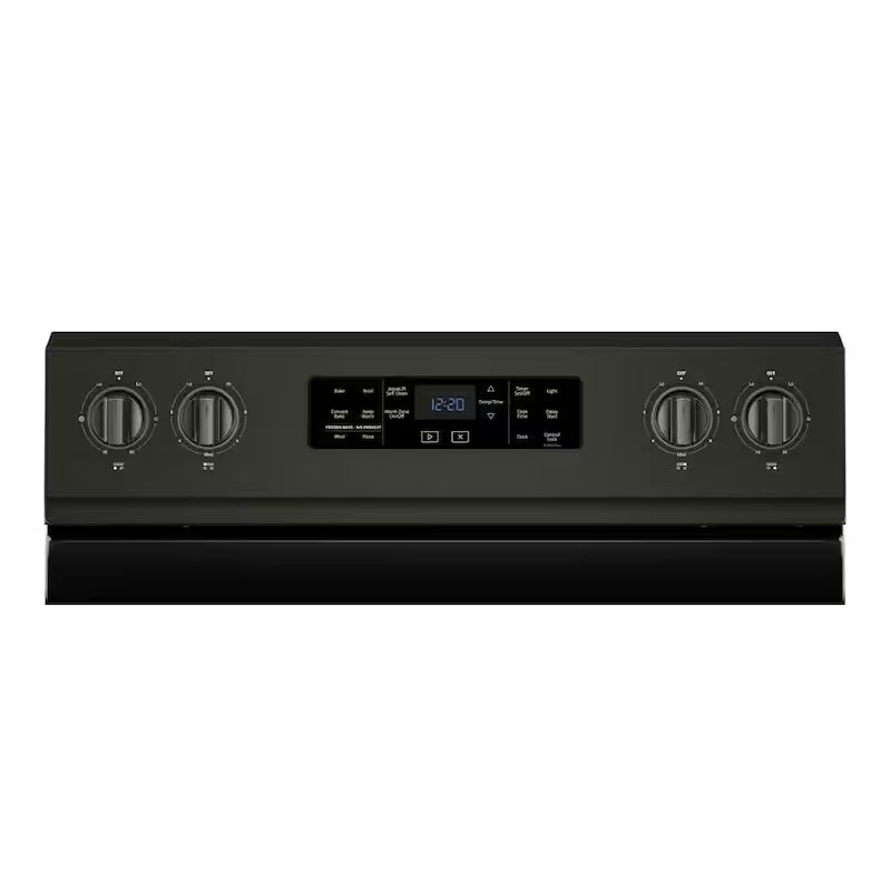 Black Stainless Electric Range L665899