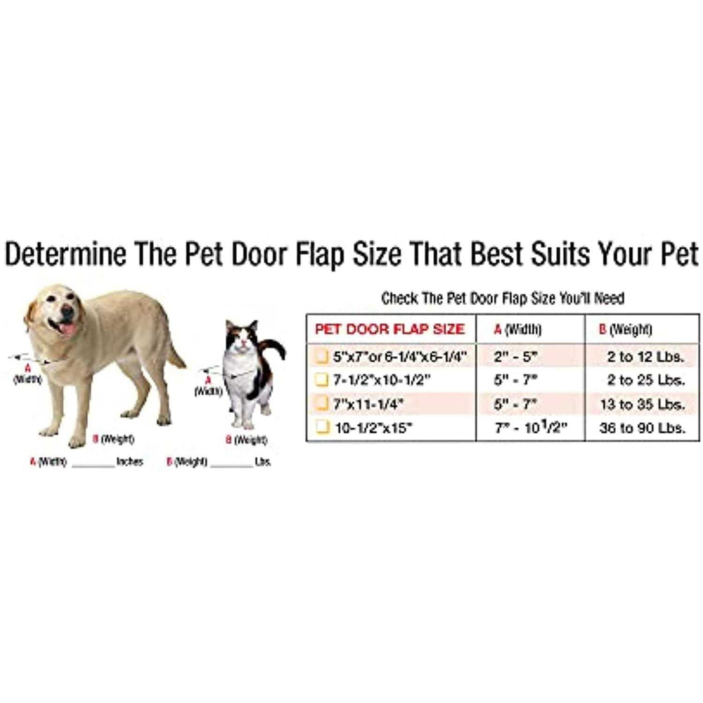 Aluminum Sash Pet Door M490703