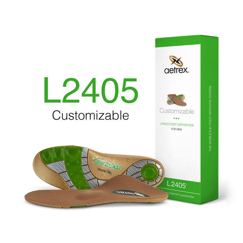 Men's Customizable Orthotics with Metatarsal Support V7559