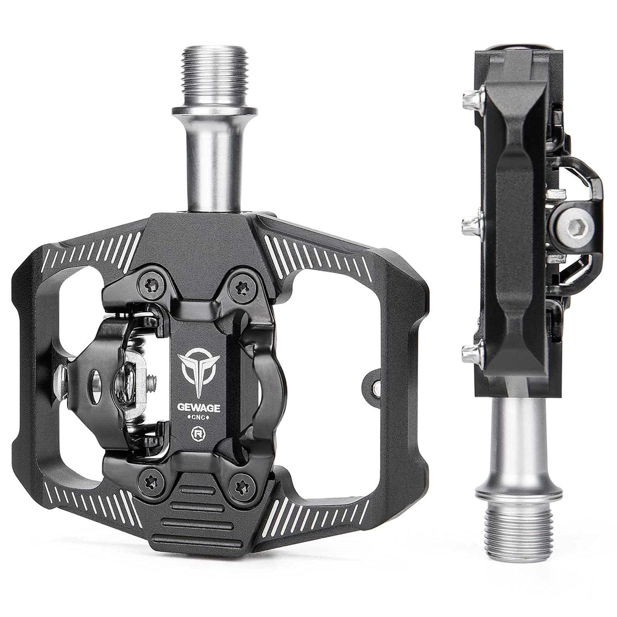 Dual Sided Bike Pedals with 3 Sealed Bearings W1331