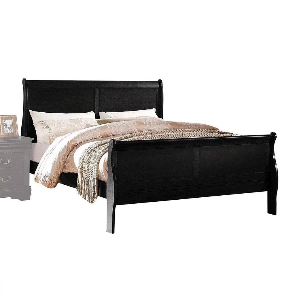Black Queen 5pcs Bedroom Set F399