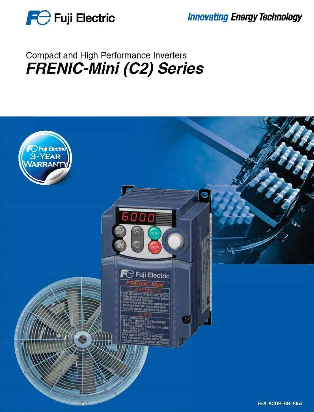 Variable Frequency Drive, 3 Hp, 200-230v D76253