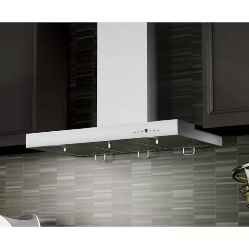 400 CFM Convertible Wall Mount Range Hood in Stainless Steel D642994