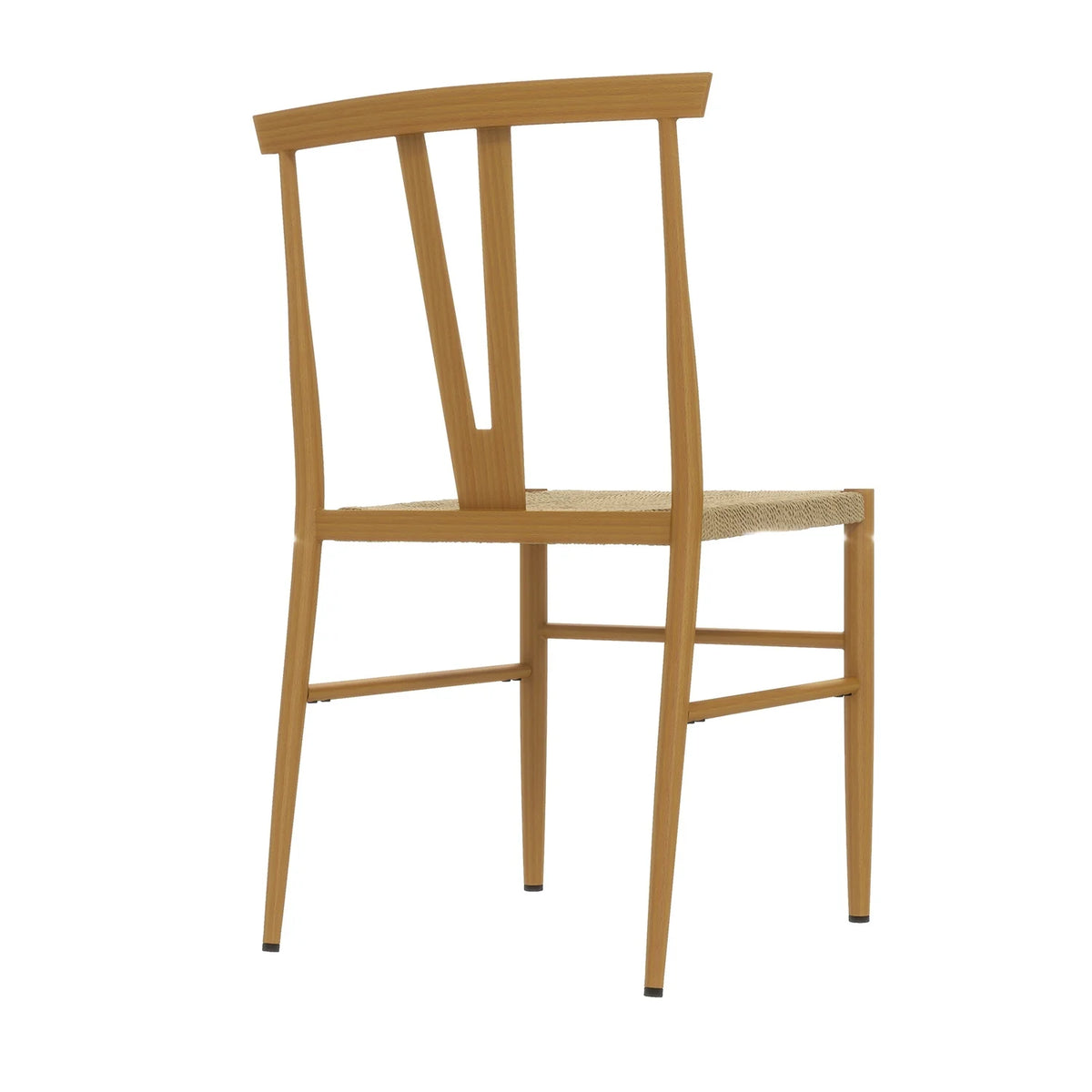 Natural Woven Rattan Dining Chair Set of 2 G700690