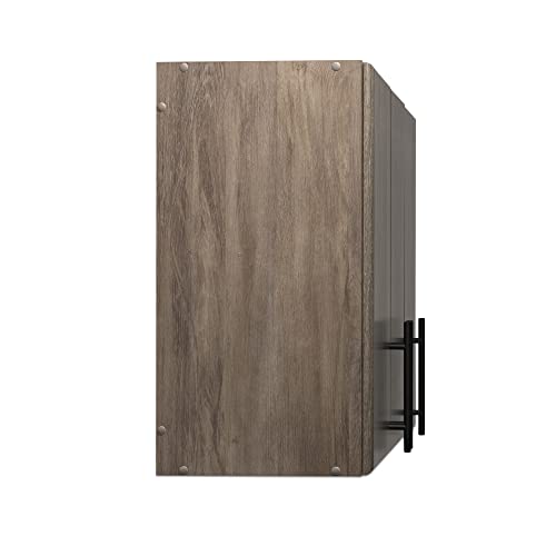 Light Gray Wall Mounted Storage Cabinet J78064