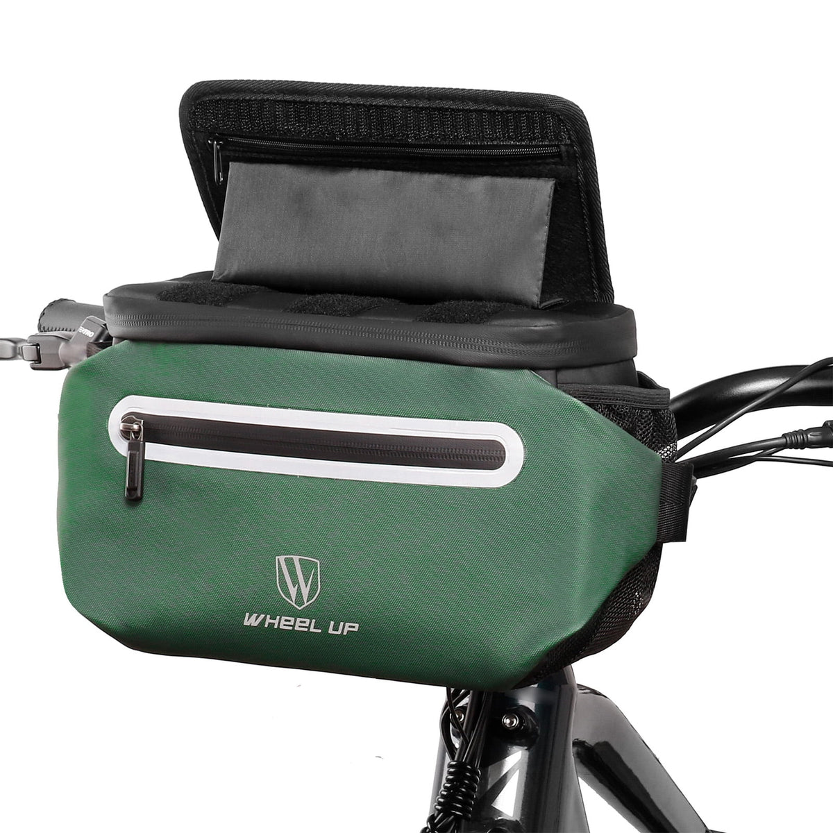 Large Front Storage Bike Handlebar Bag with Touchscreen Phone Holder X1138