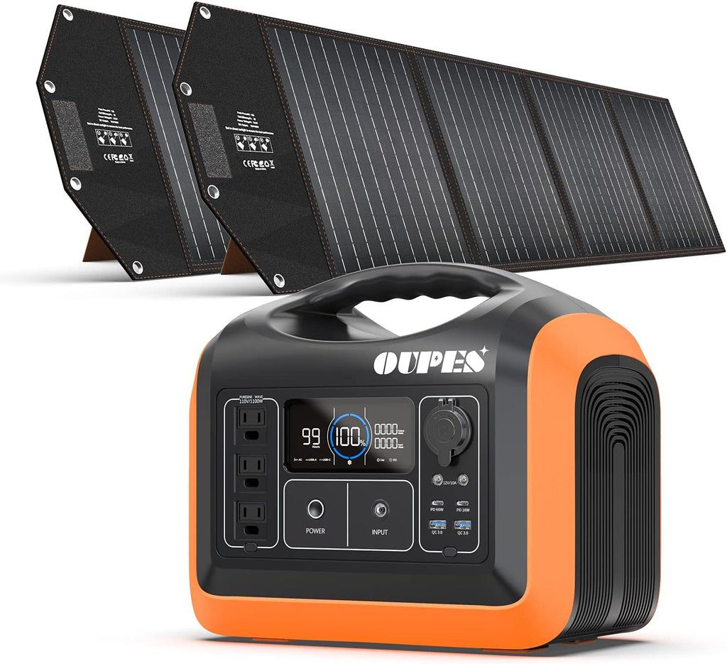 Portable Power Station 1800W 1488Wh LiFePO4 Battery Pack Pure Sine Wave AC Inverter S815857