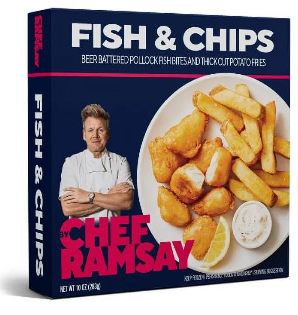 9.5oz Frozen Fish and Chips Pack of 10 M67536