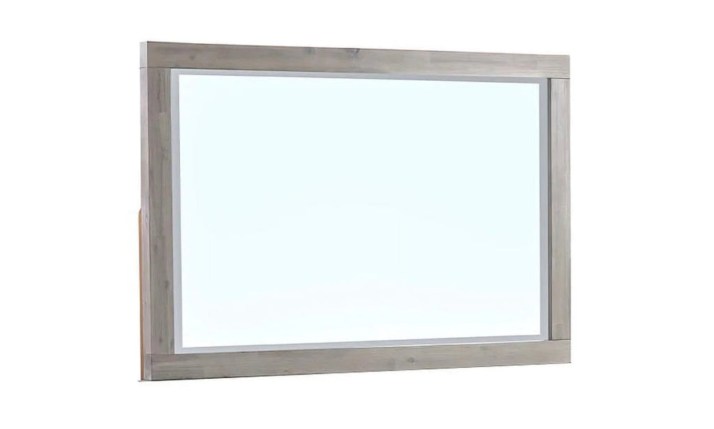 Gray Rectangular Dresser or Hanging Mirror D830