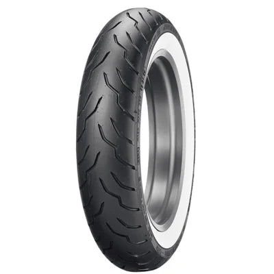 American Elite Front Motorcycle Tire MT90B-16 72H Wide White Wall Q4135