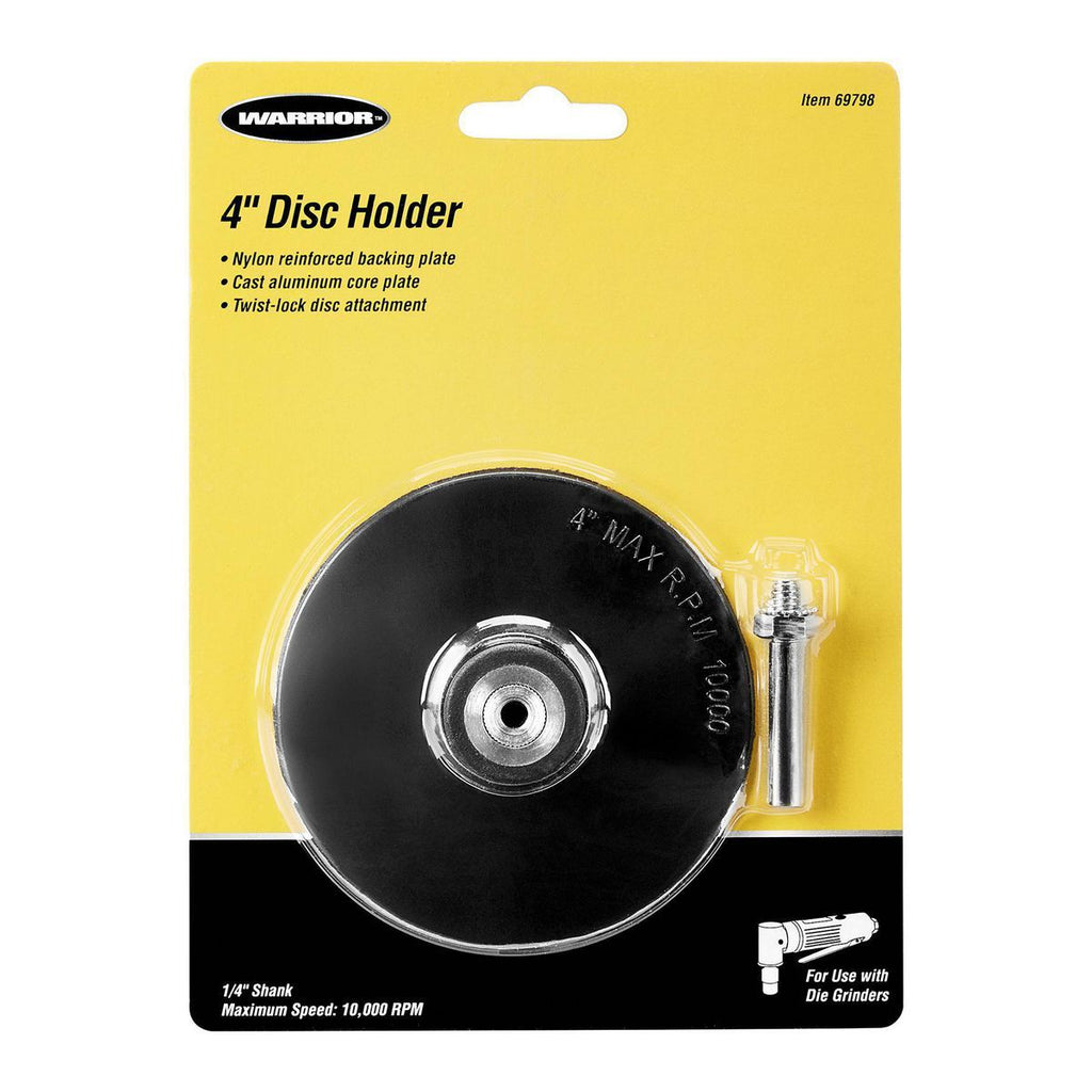 4 in. Disc Holder with 1/4 in. Shank D9514