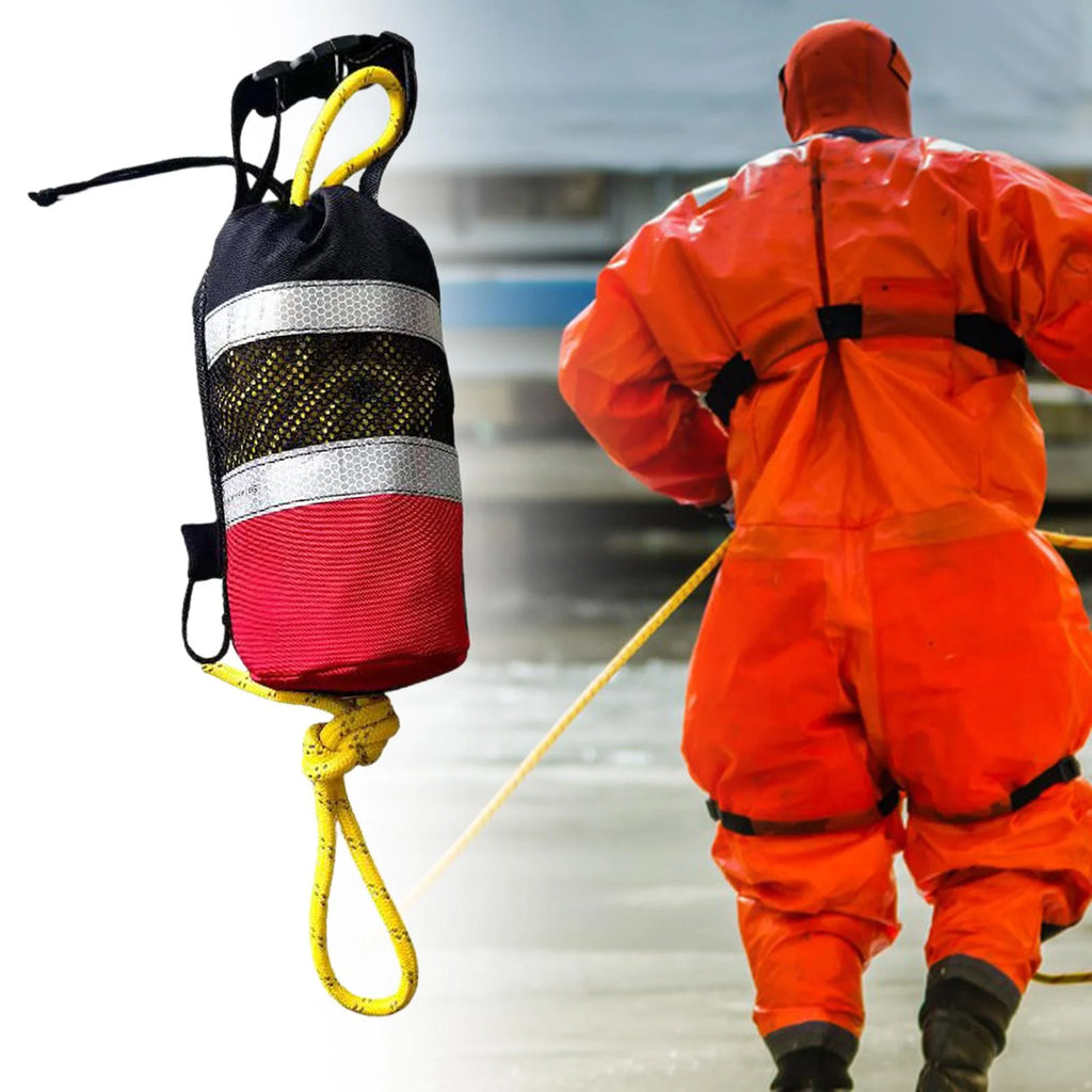Throwable Rope Throw Bag Flotation Device Throwline A664