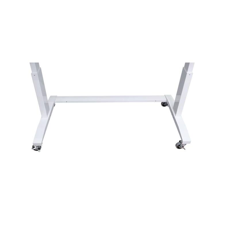 White Adjustable Height Worktable R67957