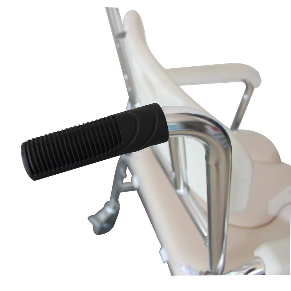 Aluminum Multifunction Wheelchair Shower Commode Chair with Locking Wheels N881