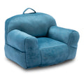 Velvet Memory Sponge Bean Bag Chair S347