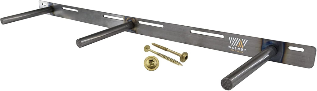 32 Inch Heavy Duty Solid Steel Shelf Bracket, Pack of 2 H7506
