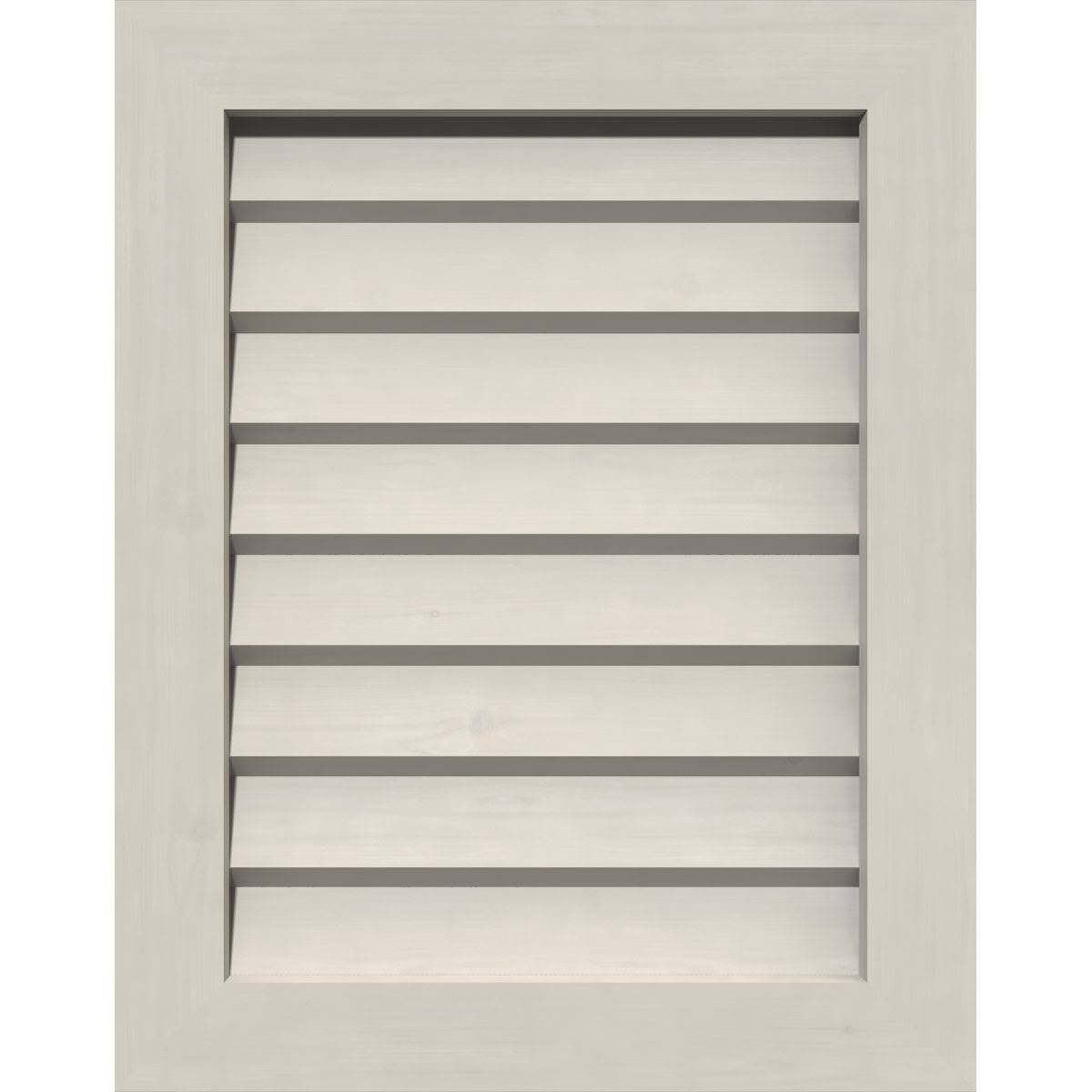 24x22W x 30x22H Primed Non-Functional Vertical Gable Vent L36218