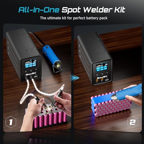 10080W Spot Welder and Heat Gun Kit with 3000F Capacitors Z8770