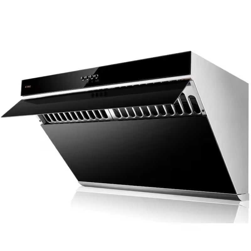 30 in. 850 CFM Under Cabinet or Wall Mount Range Hood with Push Button in Onyx Black I4936